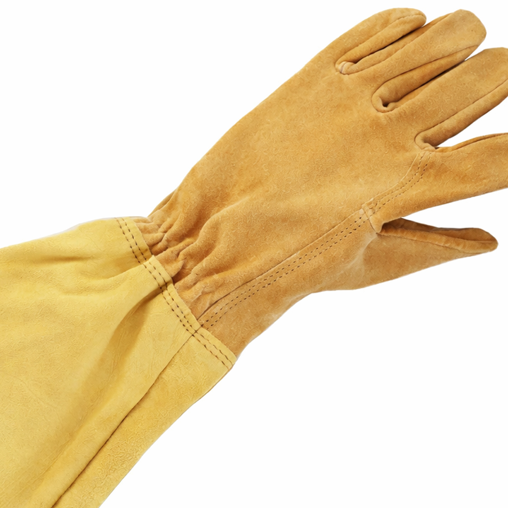 SMHS ENTERPRISES® GardenElite™ Women’s Pigskin Leather Gauntlet Gloves - Image 3