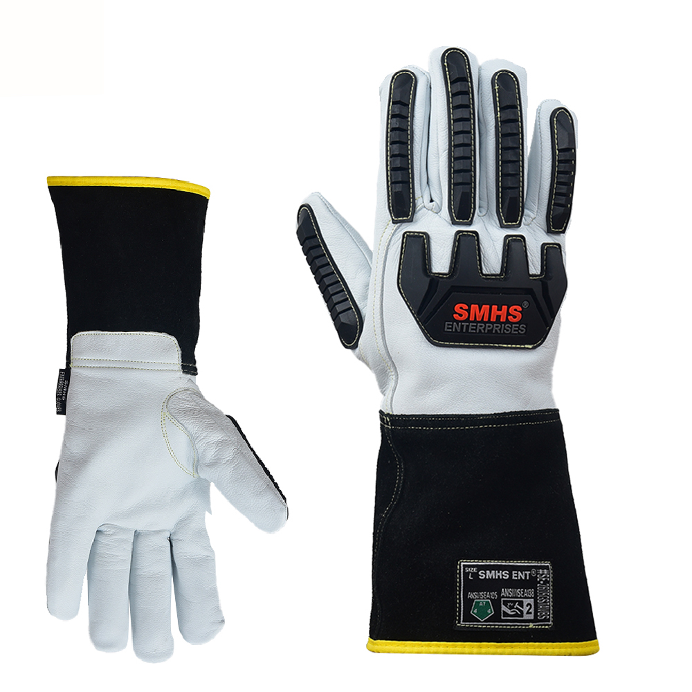 Extreme A7 cut-resistant goat leather Impact glove