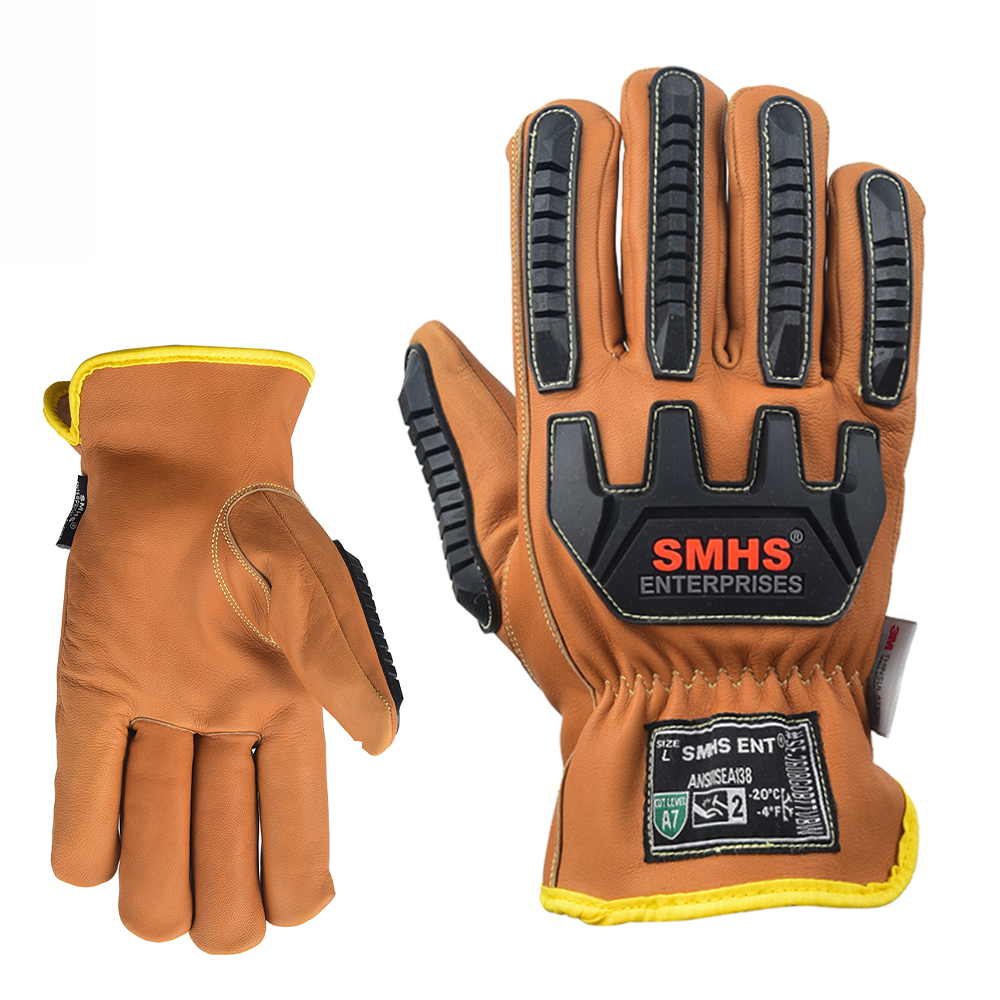 OilBloc & Water-Resistant Goat Leather Winter Gloves