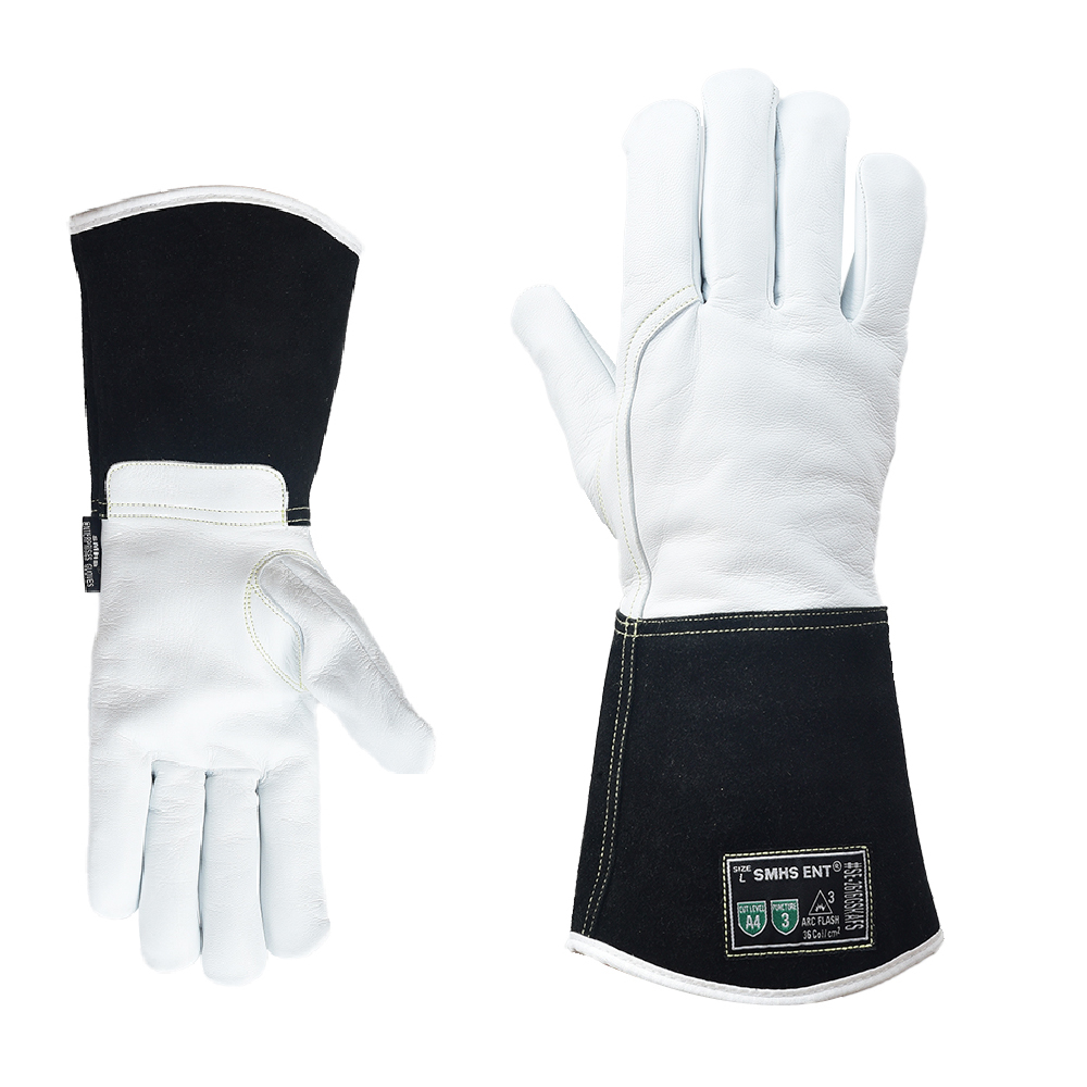 Slim-Fit Goat Leather MIG Welding Gloves
