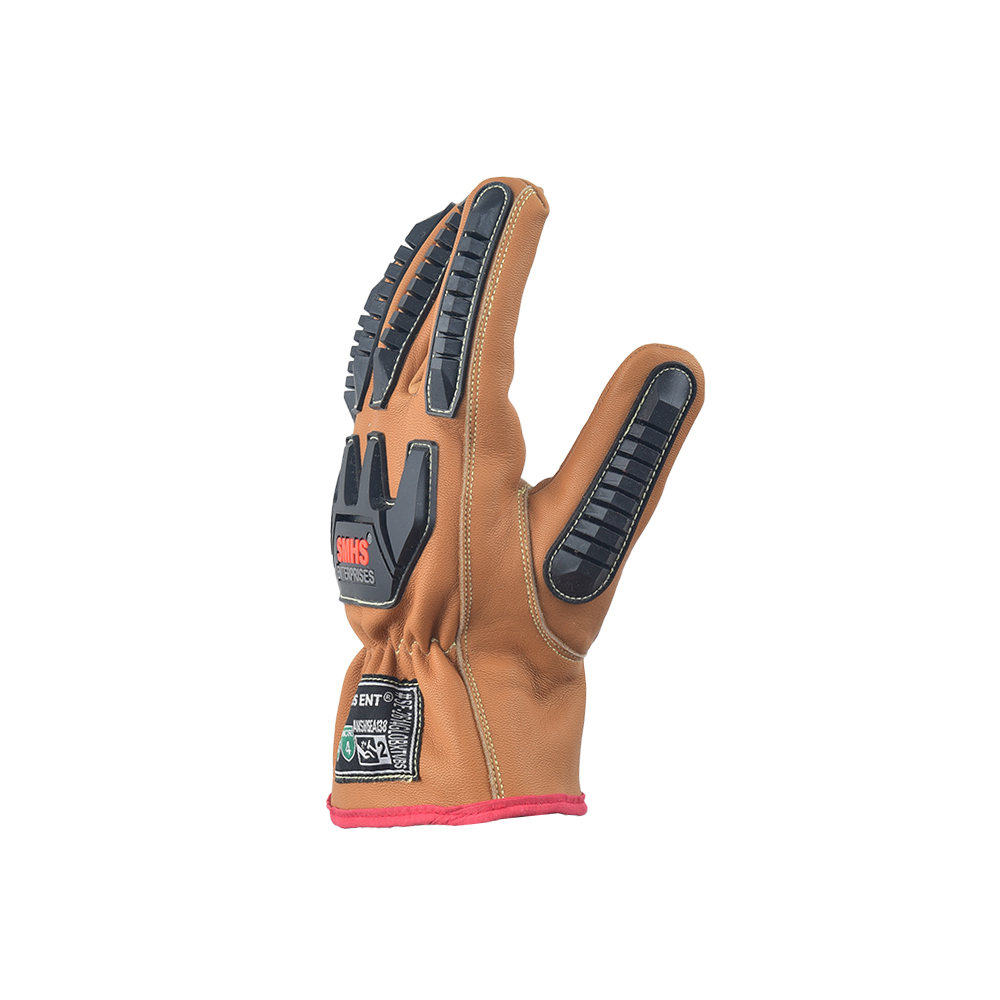 Premium water liquid-resistant goat leather driver gloves - Image 5