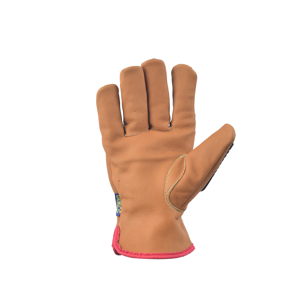 Premium water liquid-resistant goat leather driver gloves - Image 4