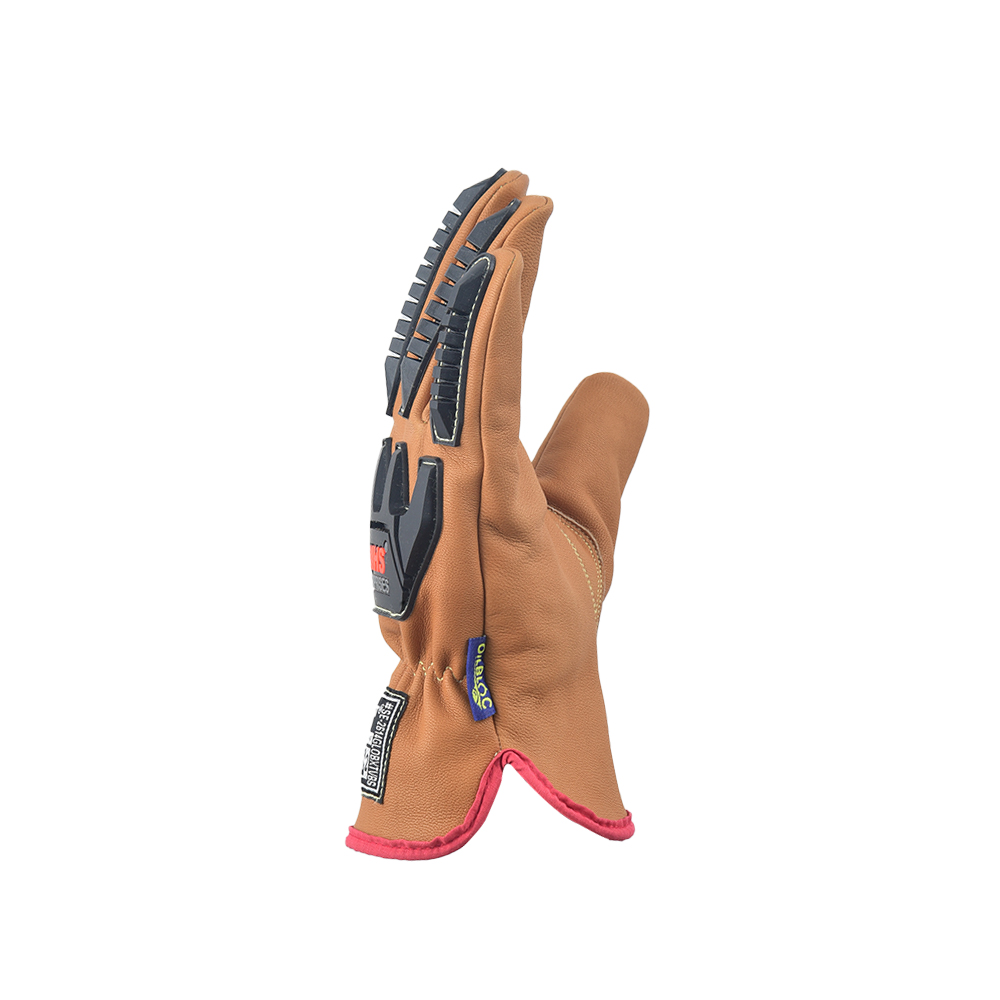 Premium water liquid-resistant goat leather driver gloves - Image 2