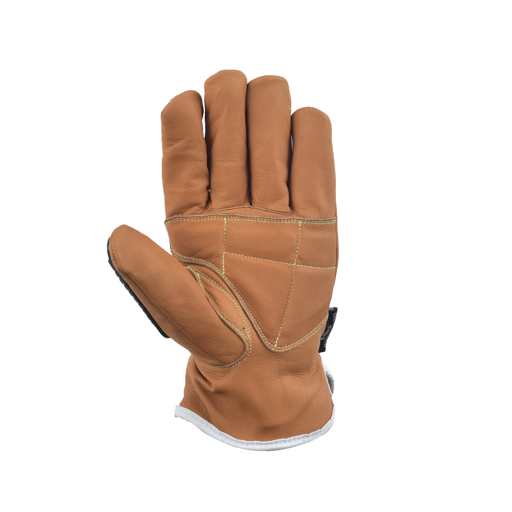 OilBloc Multi-Hazard Goat Leather Impact & Arc Flash Gloves - Image 2