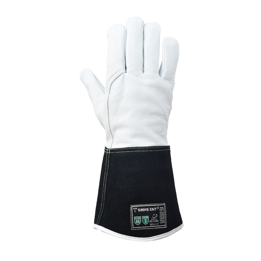 Slim-Fit Goat Leather MIG Welding Gloves - Image 4