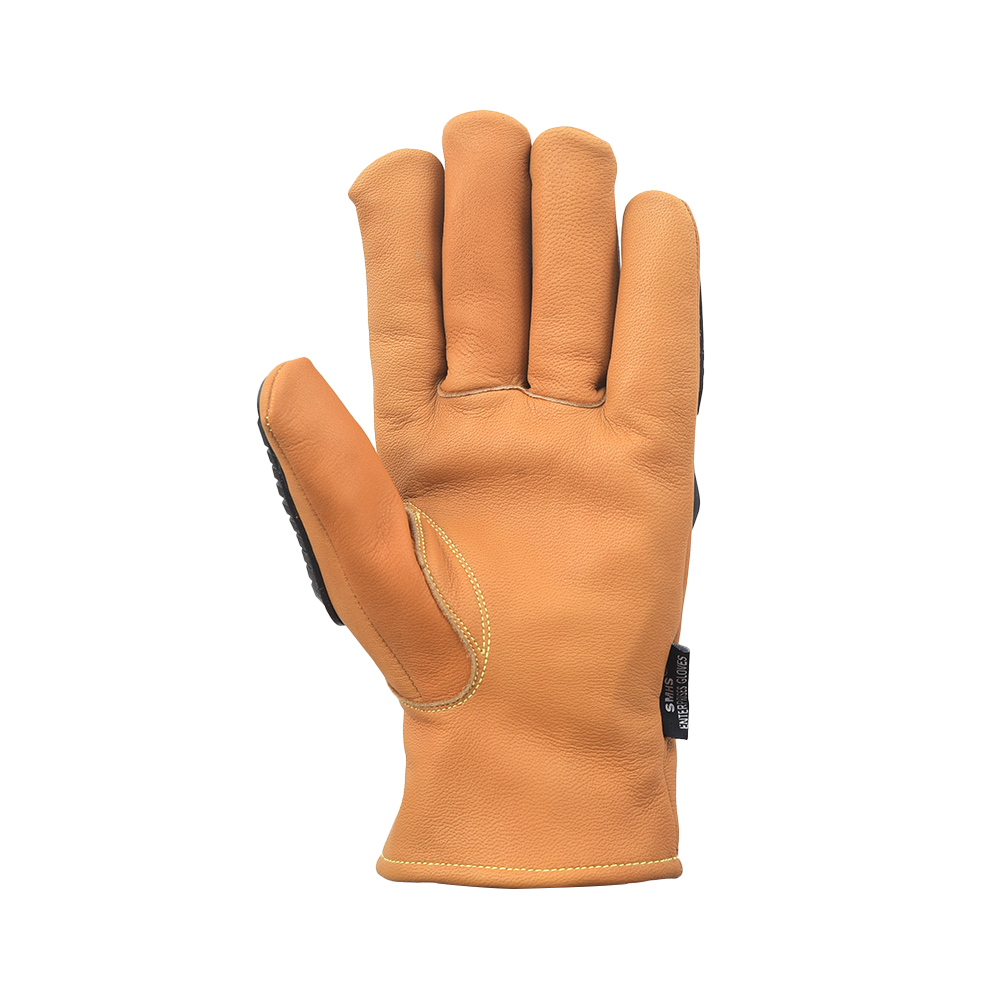 Maximum cut-resistant, OilBloc and water-resistant goat leather driver gloves with impact protection - Image 4