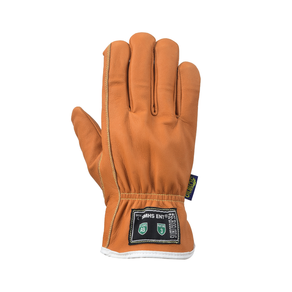 A9 Oil & Water-Resistant Goat Leather Driver Glove - Image 5