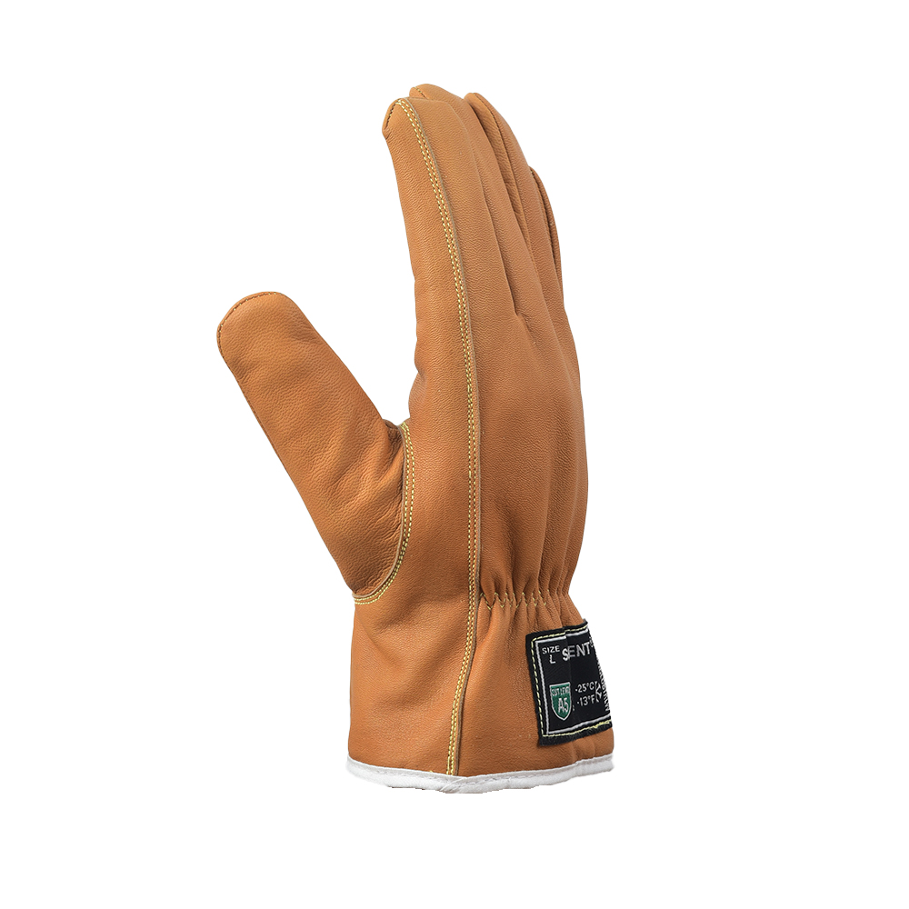 Oil Bloc and Water-resistant Goat Leather Cold-Rated Arc Flash Gloves - Image 3
