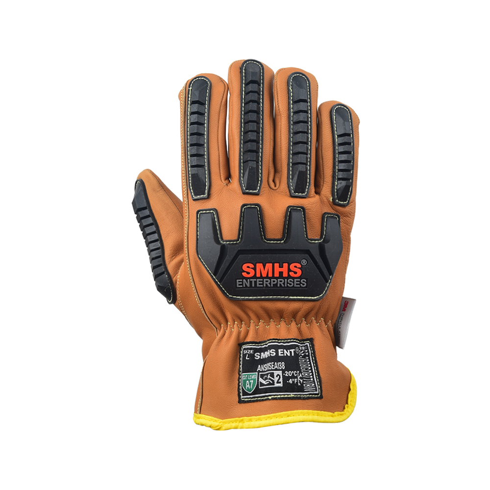 OilBloc & Water-Resistant Goat Leather Winter Gloves - Image 5