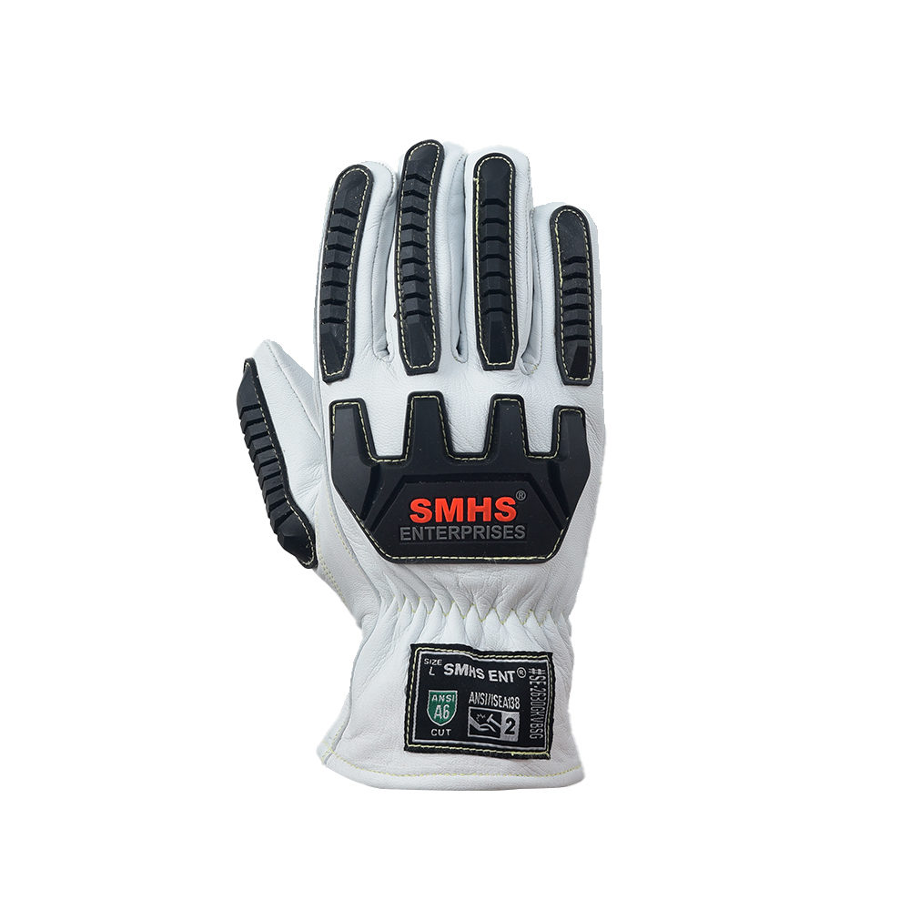 Goatskin Cut & Impact Protection Driver gloves - Image 5
