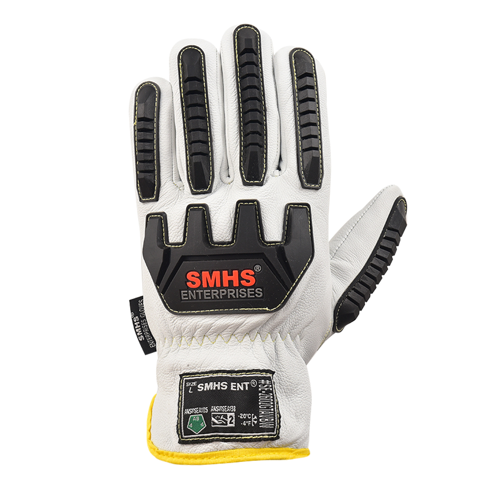ArcticShield™ A8 Cut & Impact Winter A8 Goat Leather Cut and Impact Resistant Lined Driver Gloves - Image 2