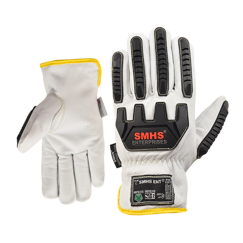 ArcticShield™ A8 Cut & Impact Winter A8 Goat Leather Cut and Impact Resistant Lined Driver Gloves