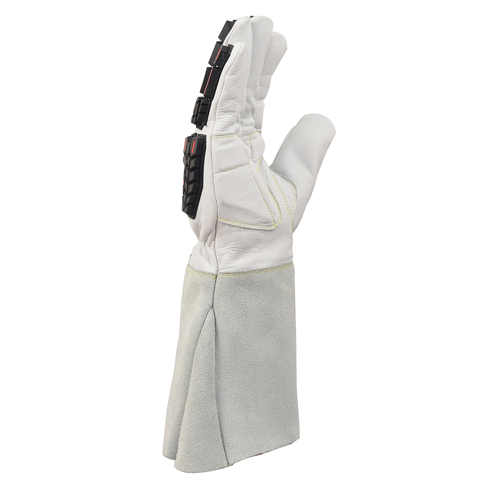 SMHS ENTERPRISES® TitanGuard™ Pro Goatskin Welding & Impact Gloves - Image 4