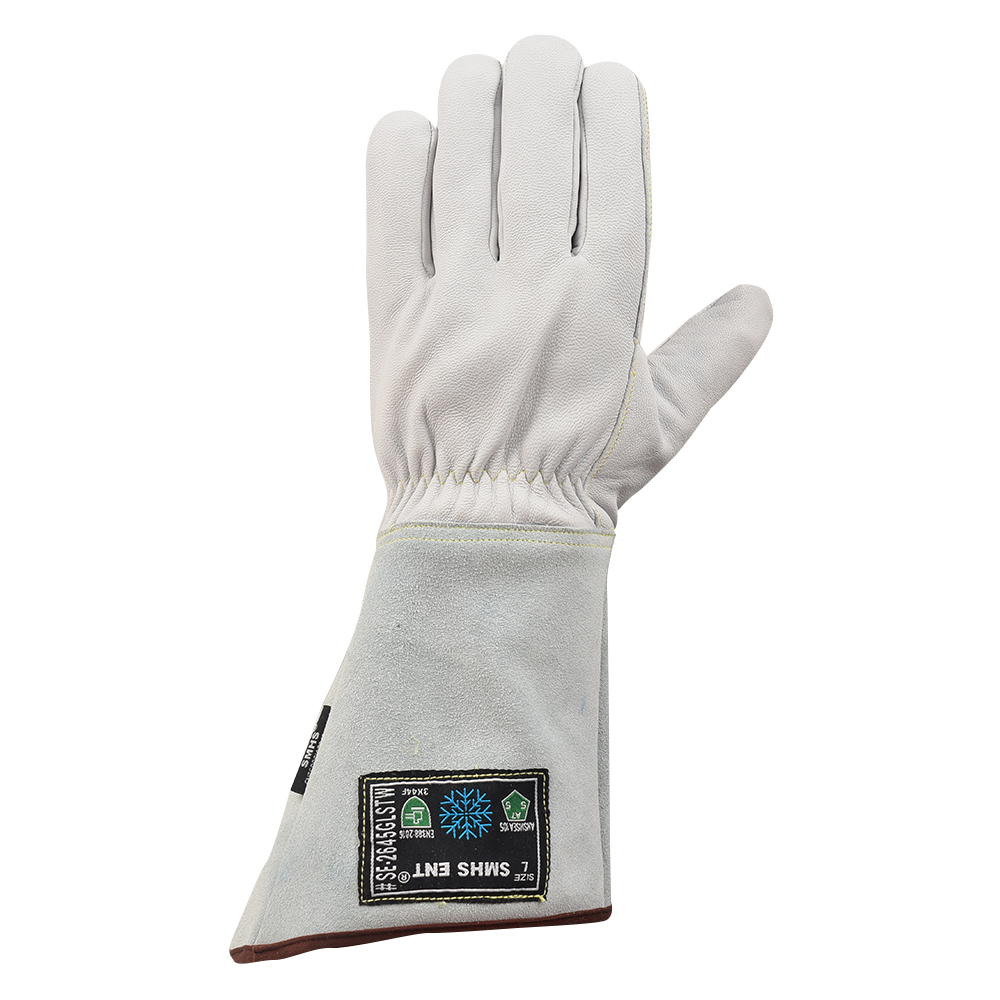 SMHS ENTERPRISES® TitanGuard Pro™ Cut Level 7 Welding Gloves – Oil & Water-Resistant Goat Leather - Image 2
