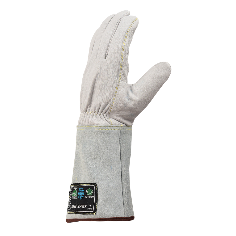 SMHS ENTERPRISES® TitanGuard Pro™ Cut Level 7 Welding Gloves – Oil & Water-Resistant Goat Leather - Image 3