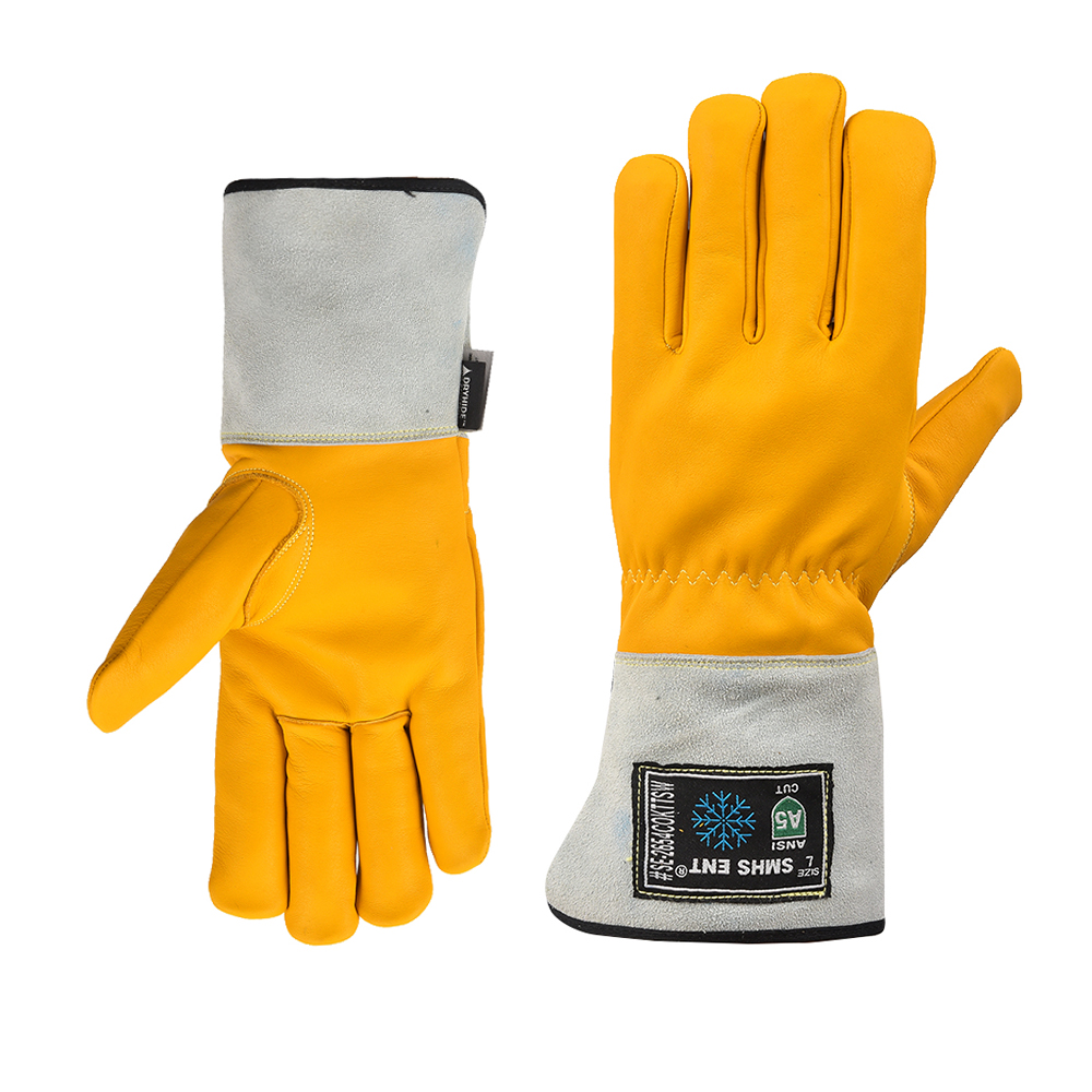 SMHS ENTERPRISES® TitanGuard™ Elite Yellow Cowhide Gloves