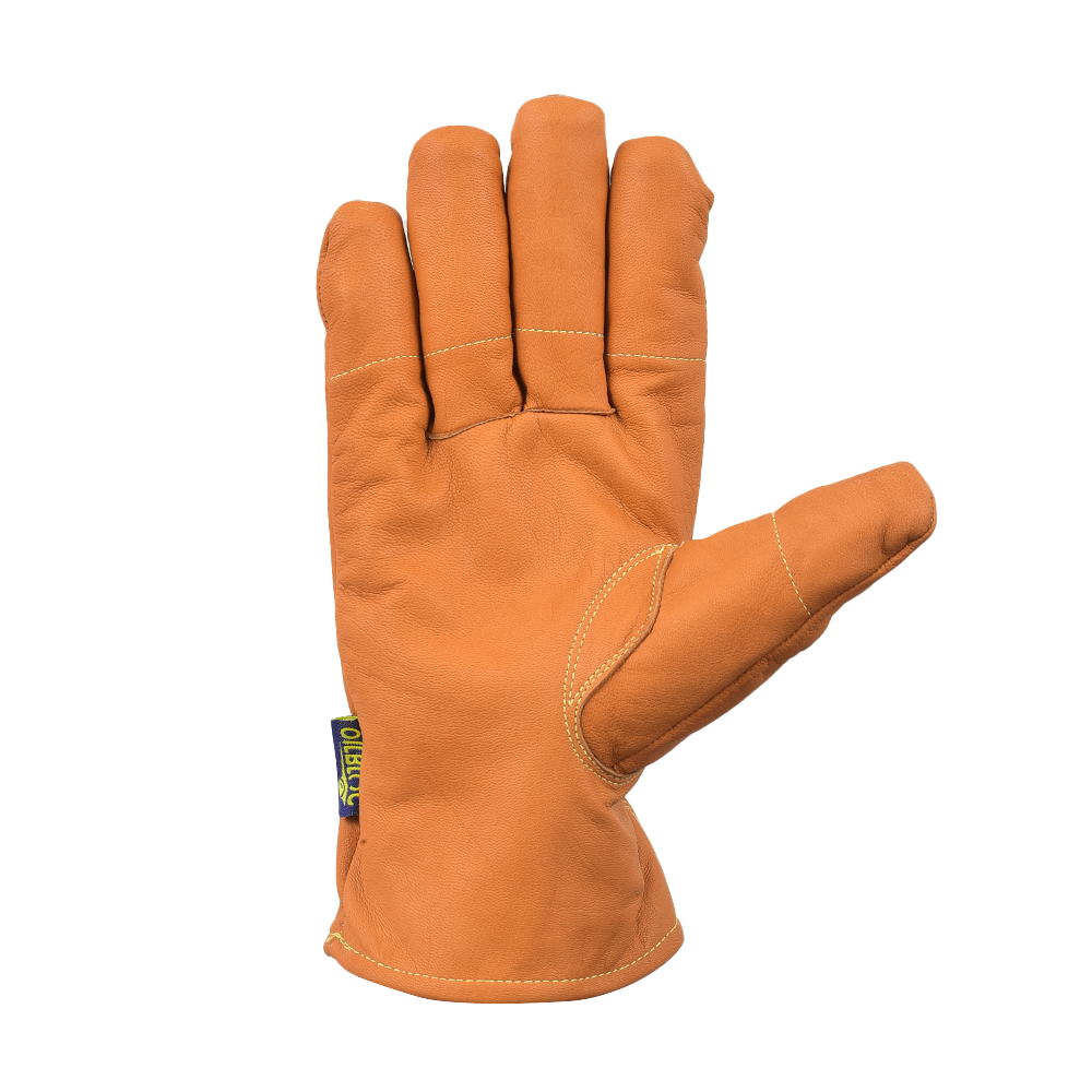 Crush-Proof Finger Protection Goat Leather Gloves – Oil & Water Resistant - Image 5