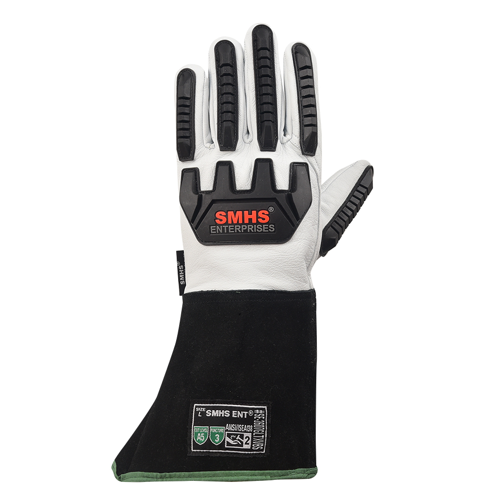 Hi-VizGuard™ Cut & Impact Pro Gauntlet Gloves - Image 2