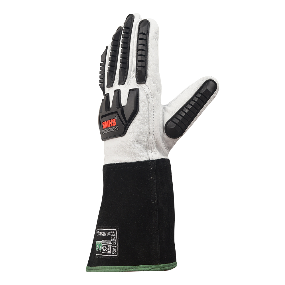 Hi-VizGuard™ Cut & Impact Pro Gauntlet Gloves - Image 3