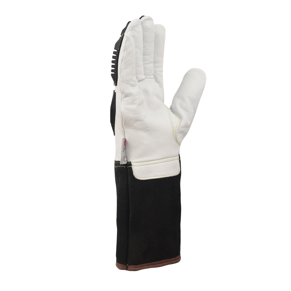 ArcticShield™ Extreme A8 Cut & Impact Winter Goat Grain Leather Gloves With Extended Cuffs - Image 4