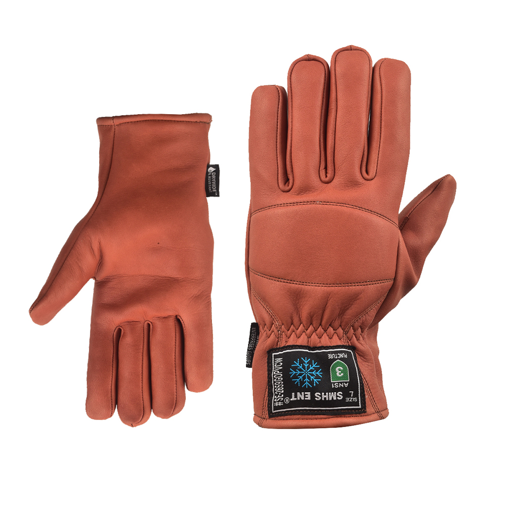 SMHS ENTERPRISES® TitanGuard™ Pro Cowhide Winter Gloves – Weather Resistant