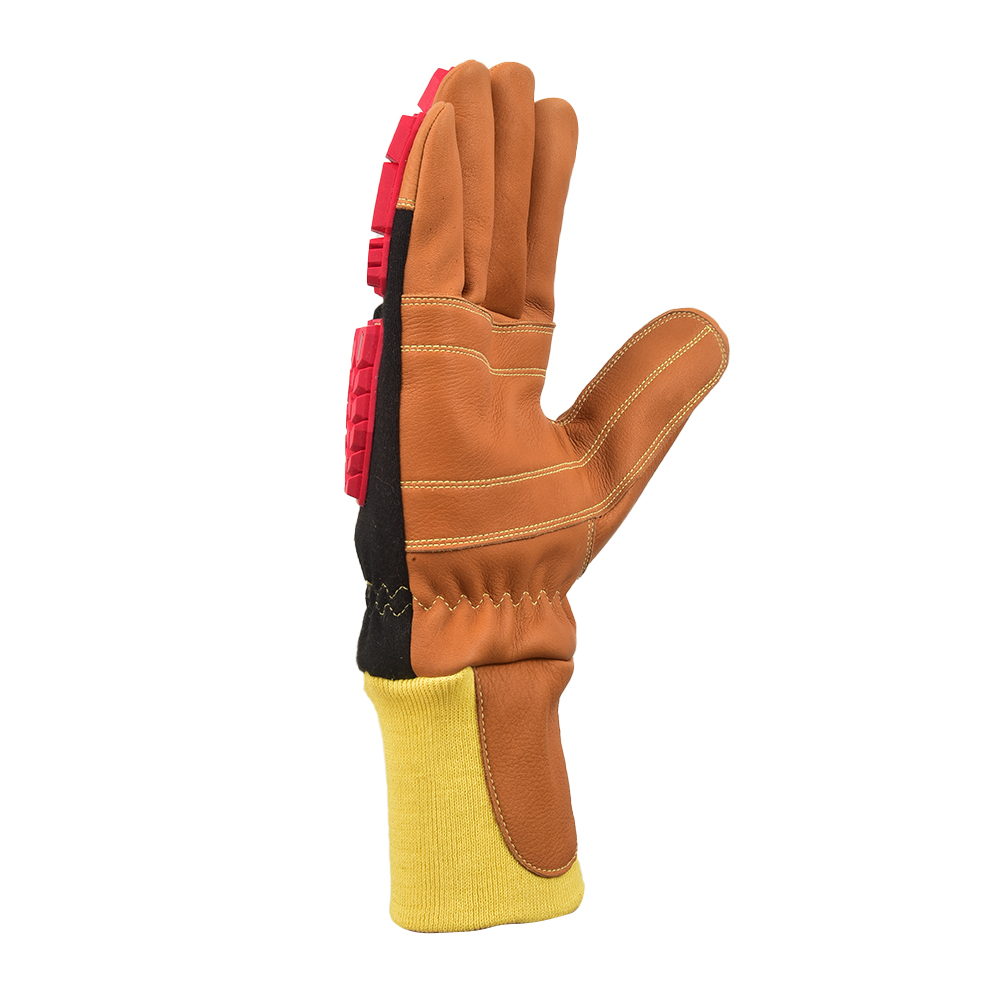 FlameGuard™ Pro Waterproof FR Waterproof Firefighter Impact Gloves - Image 4