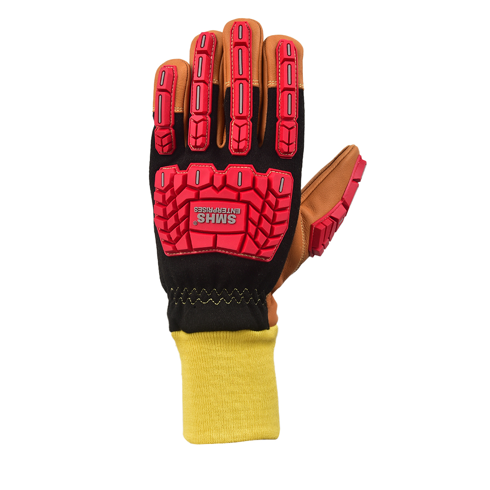 FlameGuard™ Pro Waterproof FR Waterproof Firefighter Impact Gloves - Image 2
