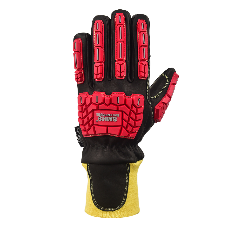 FlameGuard™ FR Waterproof Firefighter Impact Gloves (Kevlar® Lined) - Image 2