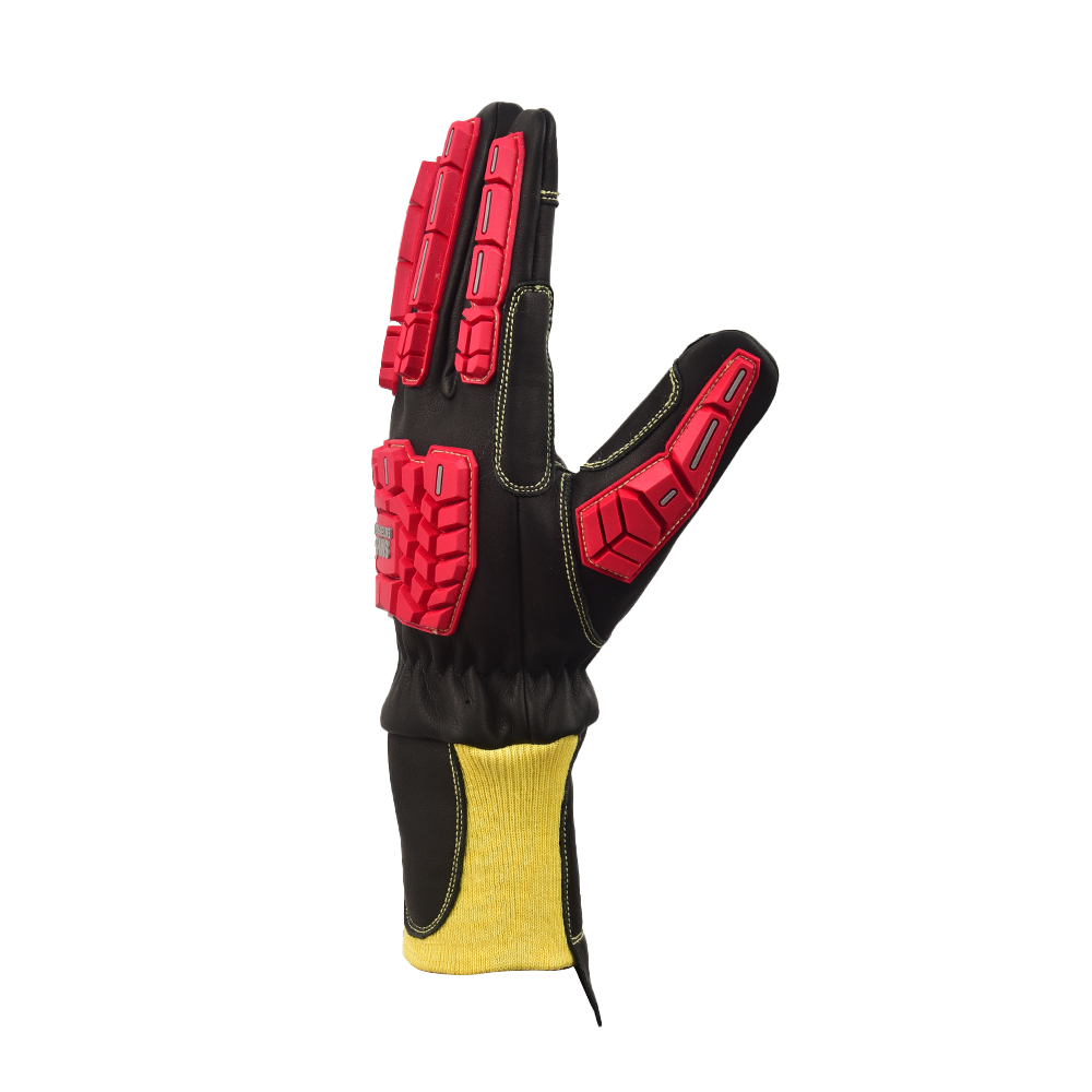 FlameGuard™ FR Waterproof Firefighter Impact Gloves (Kevlar® Lined) - Image 3