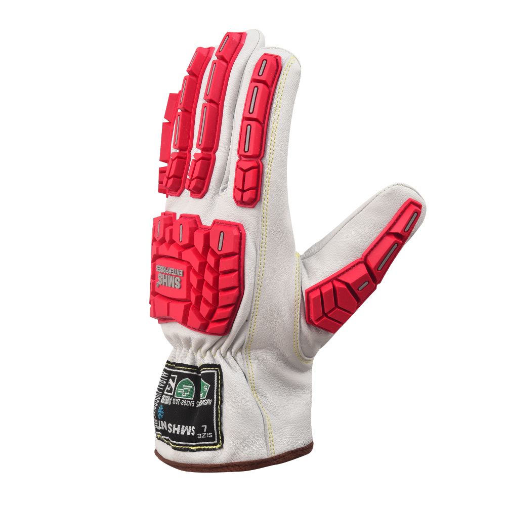 FrostGuard™ Pro Goatskin Safety Impact Winter Gloves - Image 3