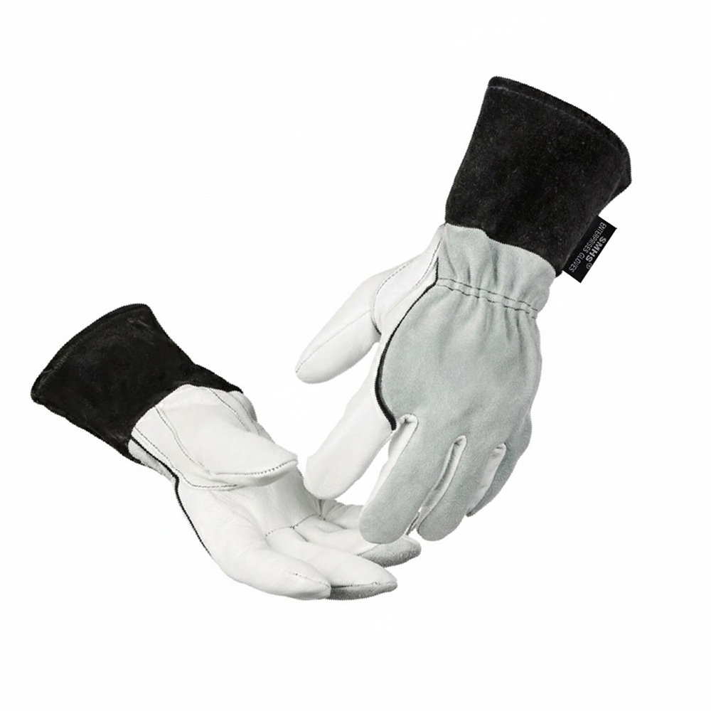 SMHS ENTERPRISES® ClassicWeld™ Top Grain Cowhide MIG Welding Gloves