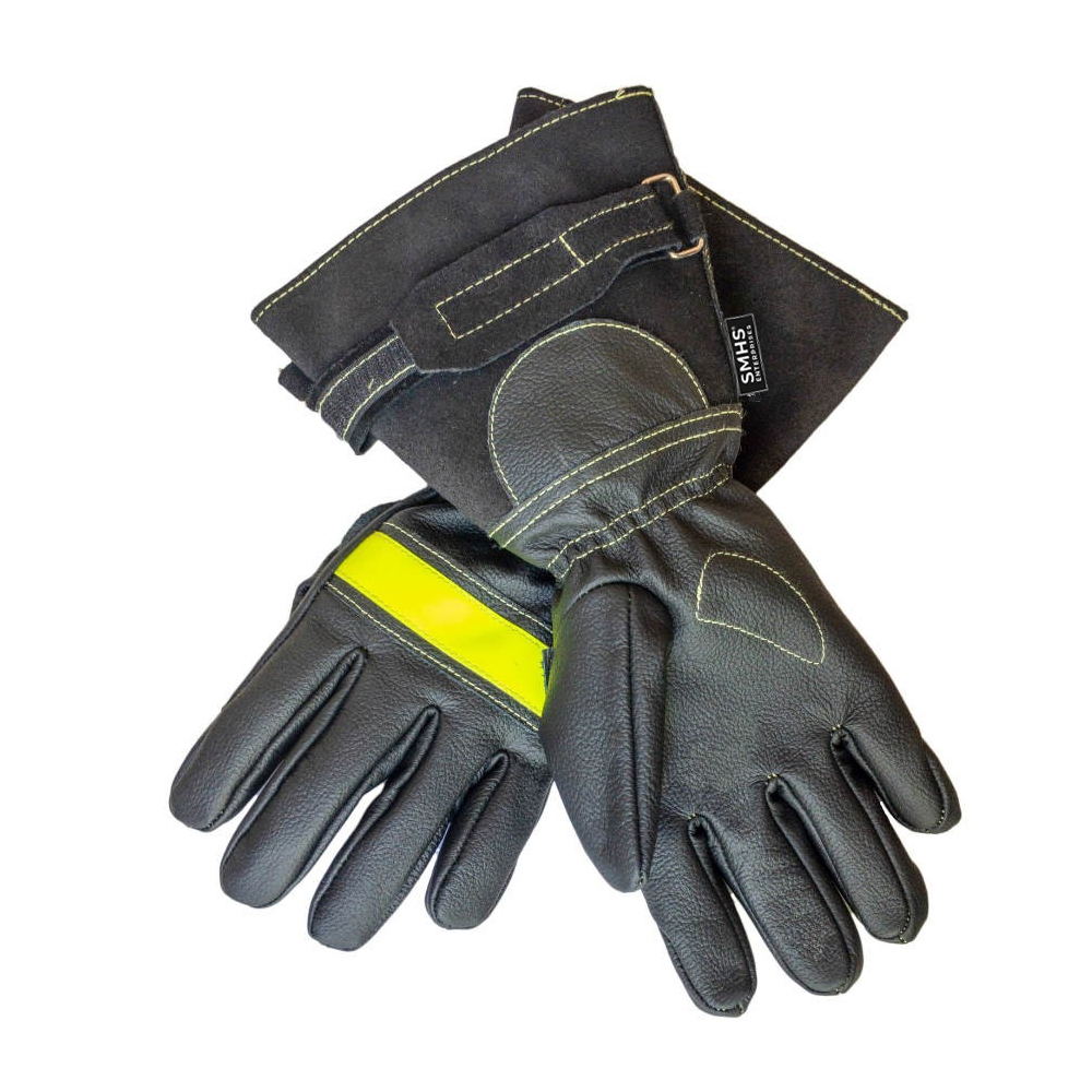 SMHS ENTERPRISES® RescueShield™ FR Firefighter Gloves – Kevlar® Lined