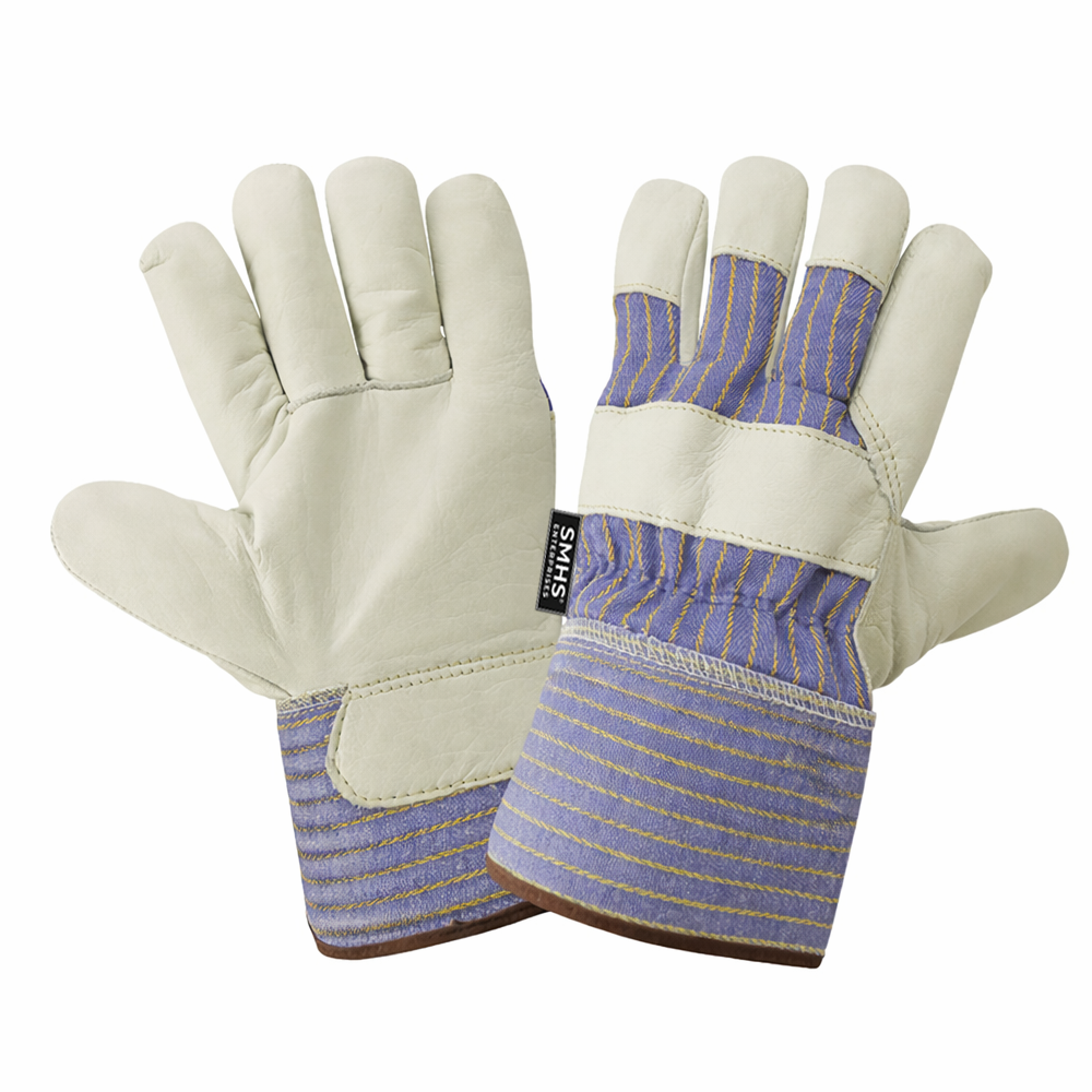 SMHS ENTERPRISES® Standard-Grade Cowhide Leather Insulated Gloves