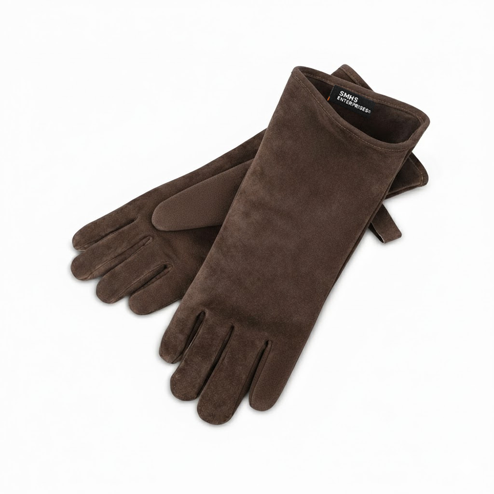 SMHS ENTERPRISES® FlameMaster™ Suede Leather BBQ Gloves