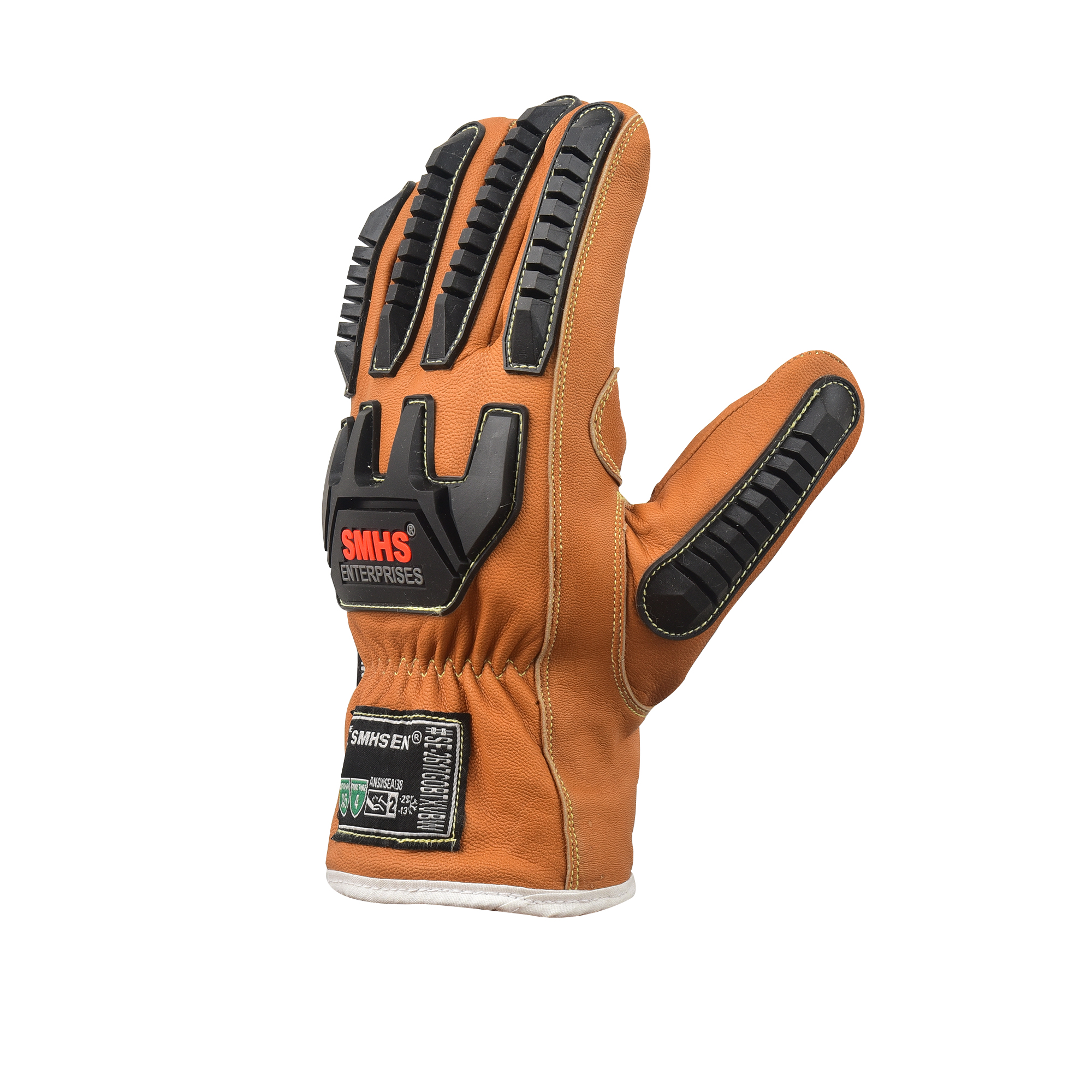 Oil Bloc and water-resistant Winter Driver Gloves with Gel-Padded Palms With Impact Protection - Image 5
