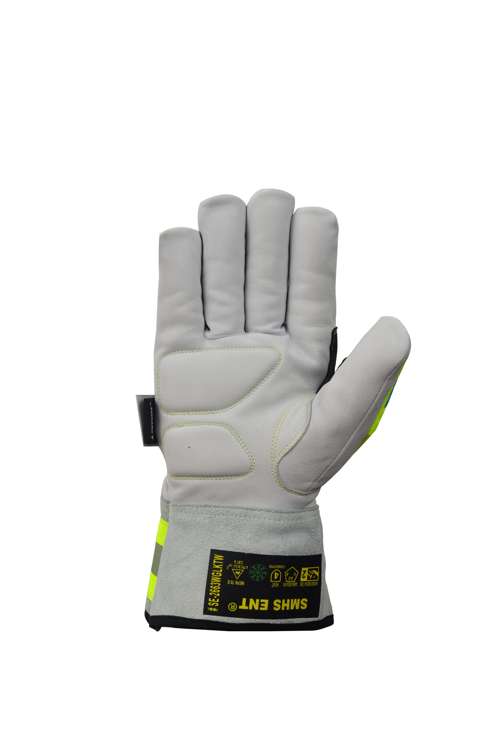 SMHS ENTERPRISES® ArcPro Water-Repellent Goatskin Cut & Impact Work Gloves - Image 2