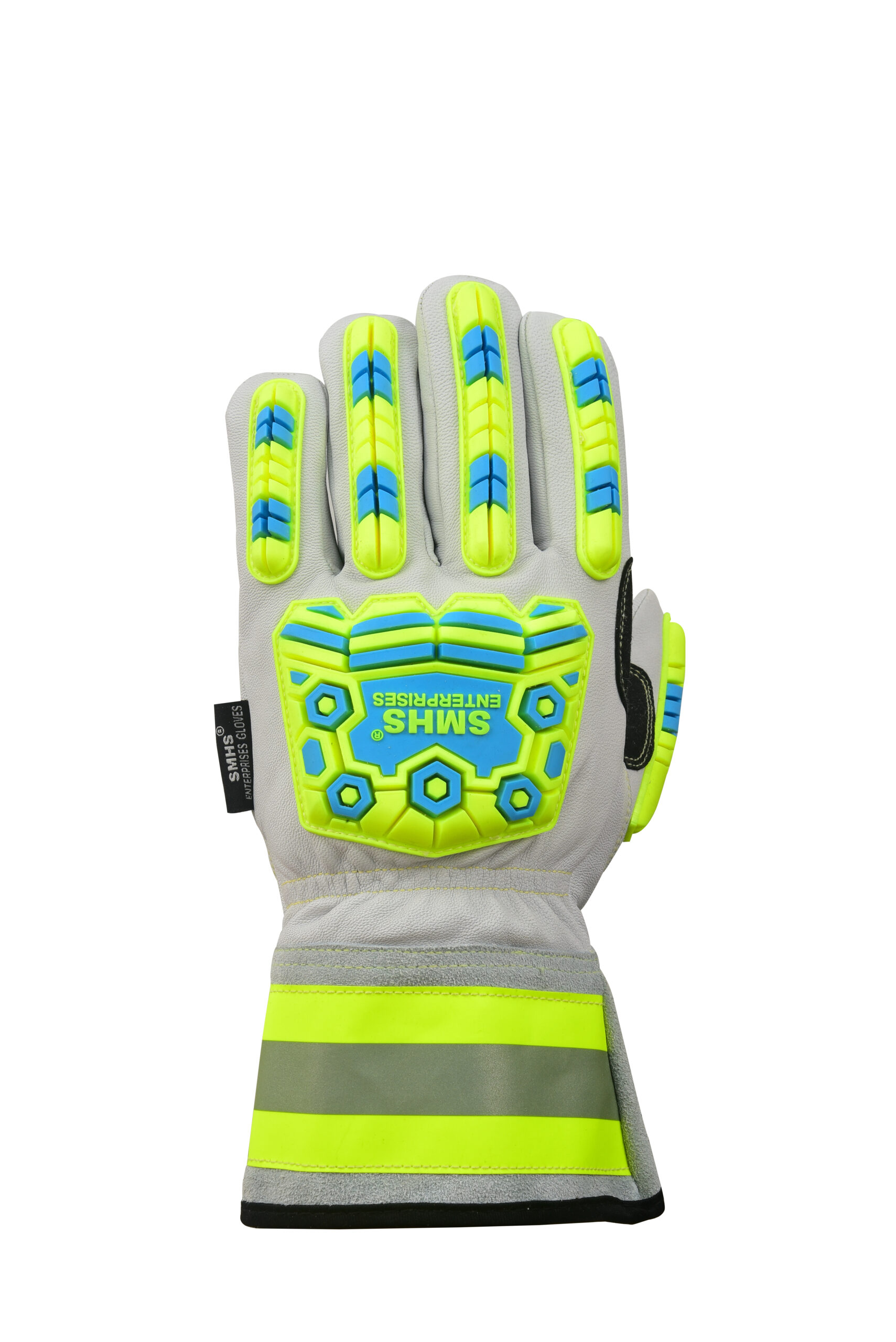 SMHS ENTERPRISES® ArcPro Water-Repellent Goatskin Cut & Impact Work Gloves - Image 3