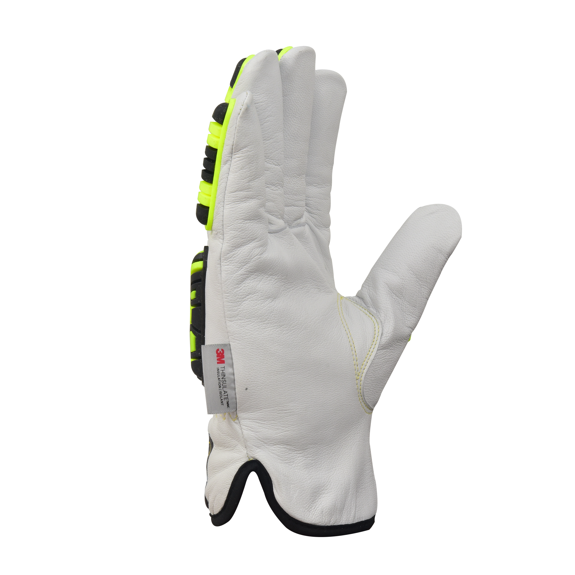 SMHS ENTERPRISES® IronClad™ DENYblock™ Lined Grain Goatskin Driver Gloves - Image 3