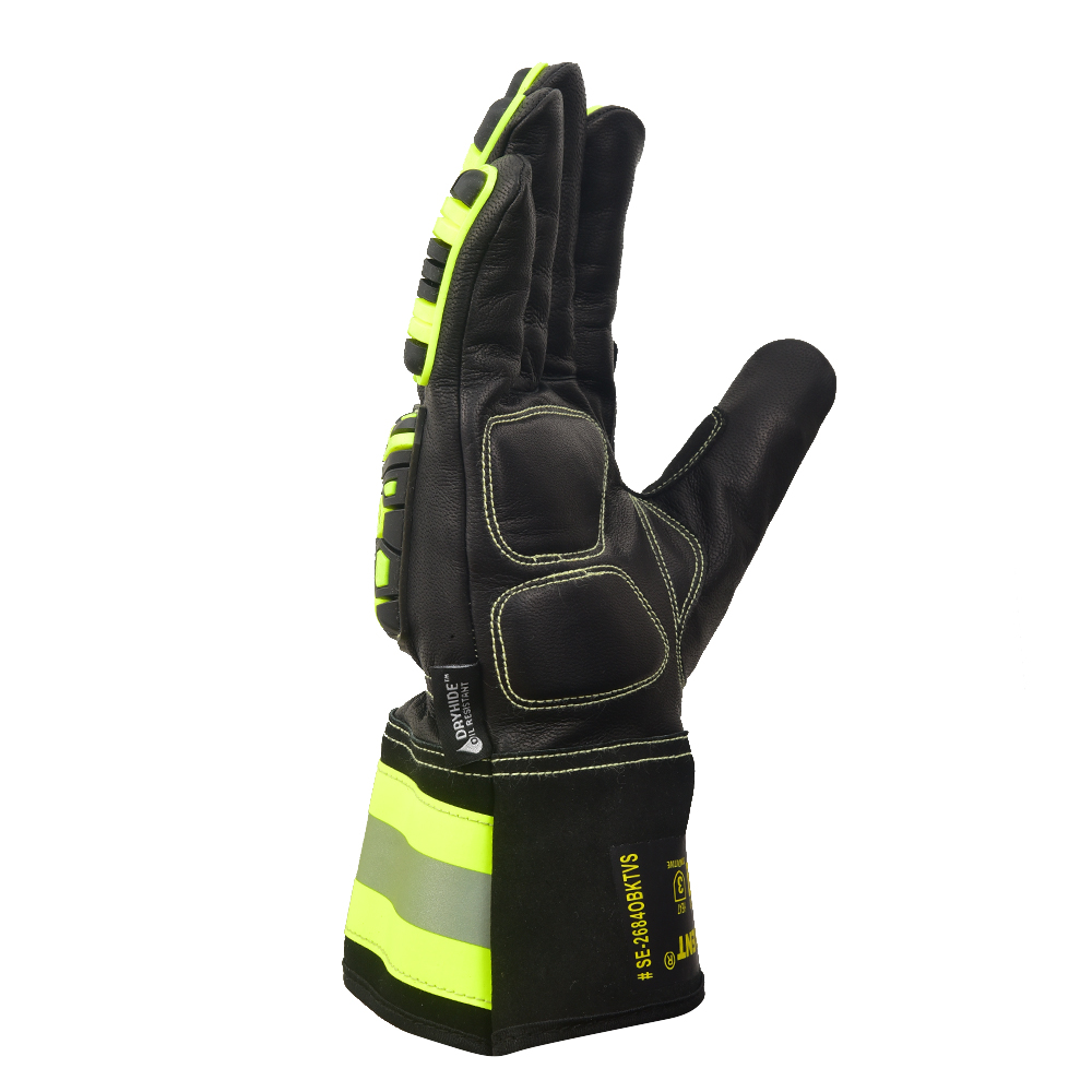 SMHS ENTERPRISES® TitanGuard™ Dryhide™ Cut Level 5 Kevlar® Lined Industrial Gloves - Image 4