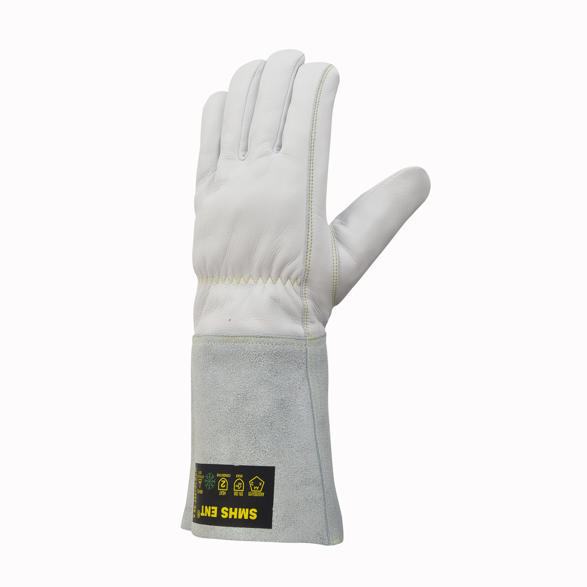 SMHS ENTERPRISES® IronClad™ Goatskin Cut Level 4 Insulated Work Gloves – 5" Gauntlet Cuff - Image 4