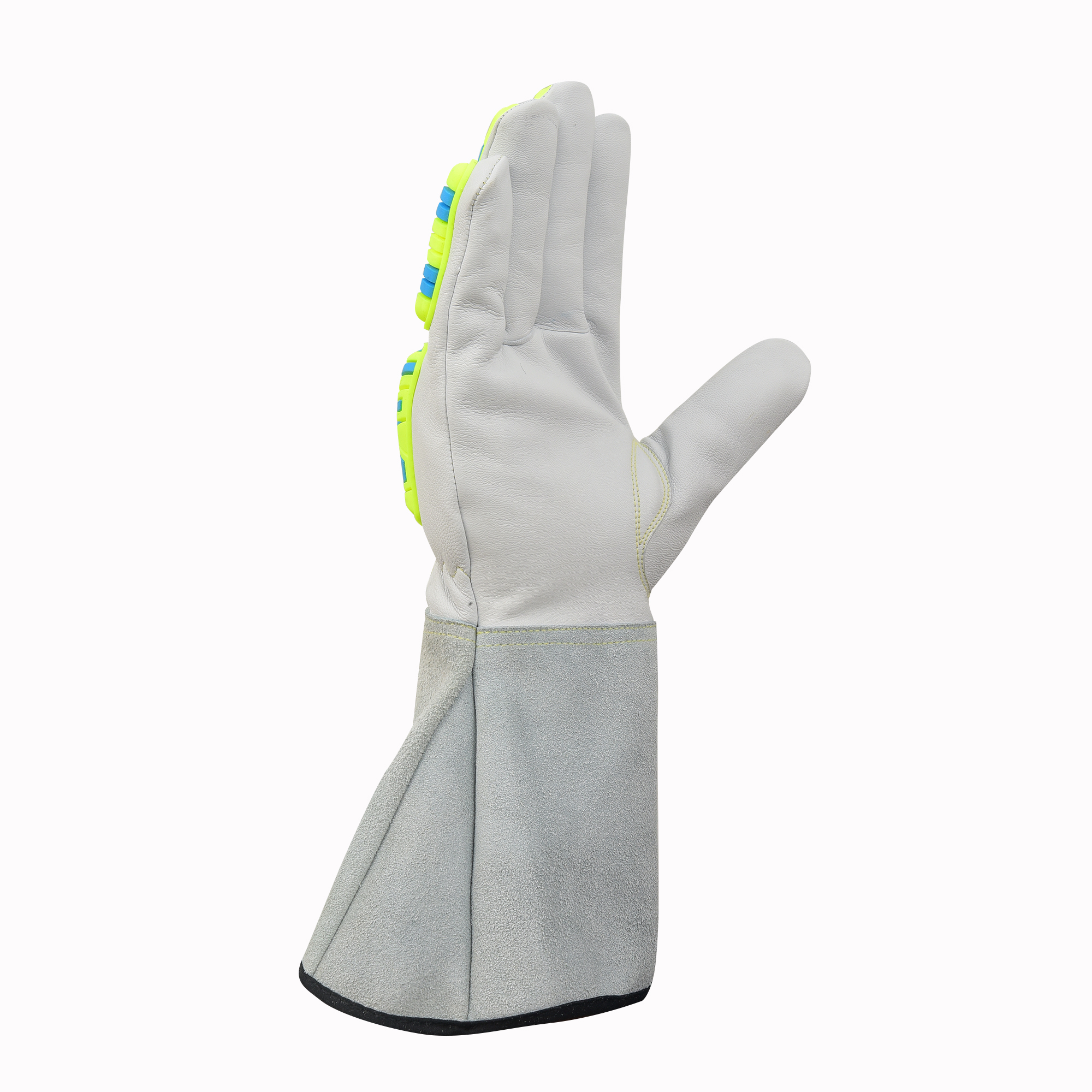 SMHS ENTERPRISES® IronClad™ Goatskin Cut Level 4 Insulated Work Gloves – 5" Gauntlet Cuff - Image 3