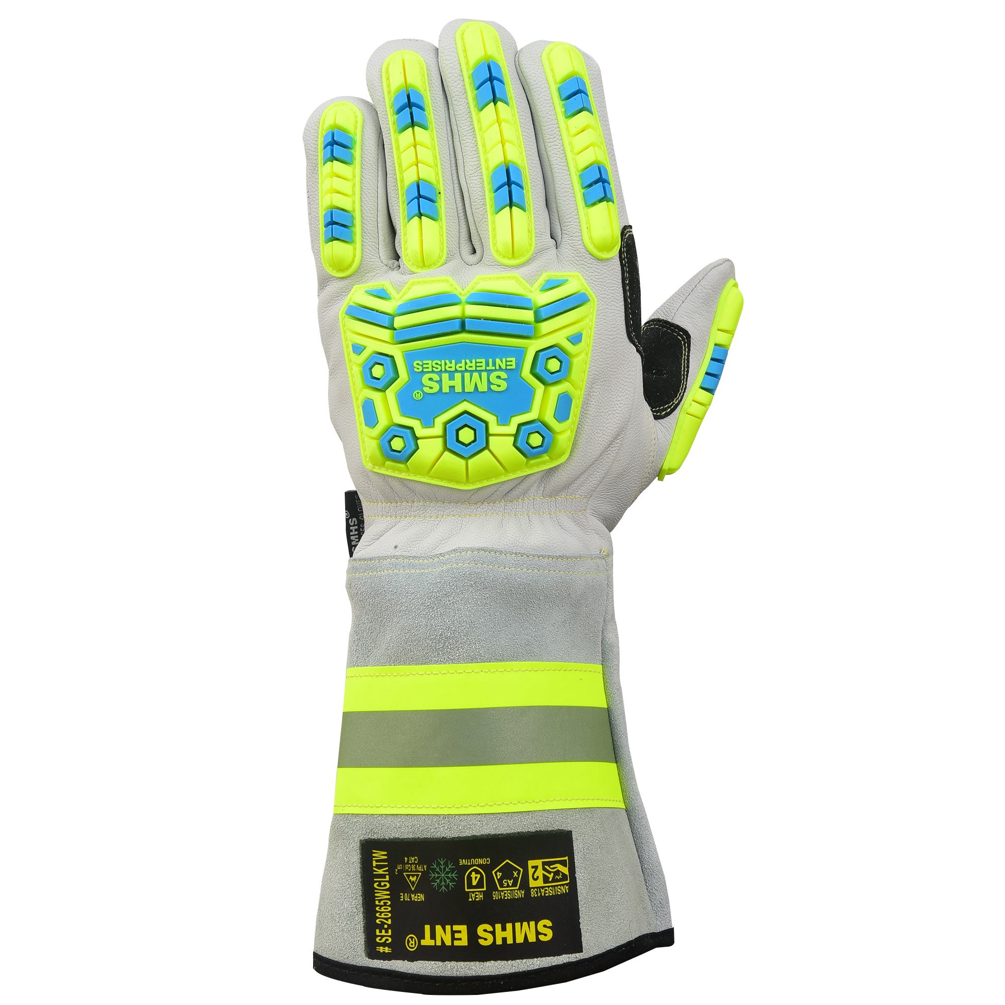 SMHS ENTERPRISES® IronClad™ Industrial Cut & Impact Gloves - Image 2