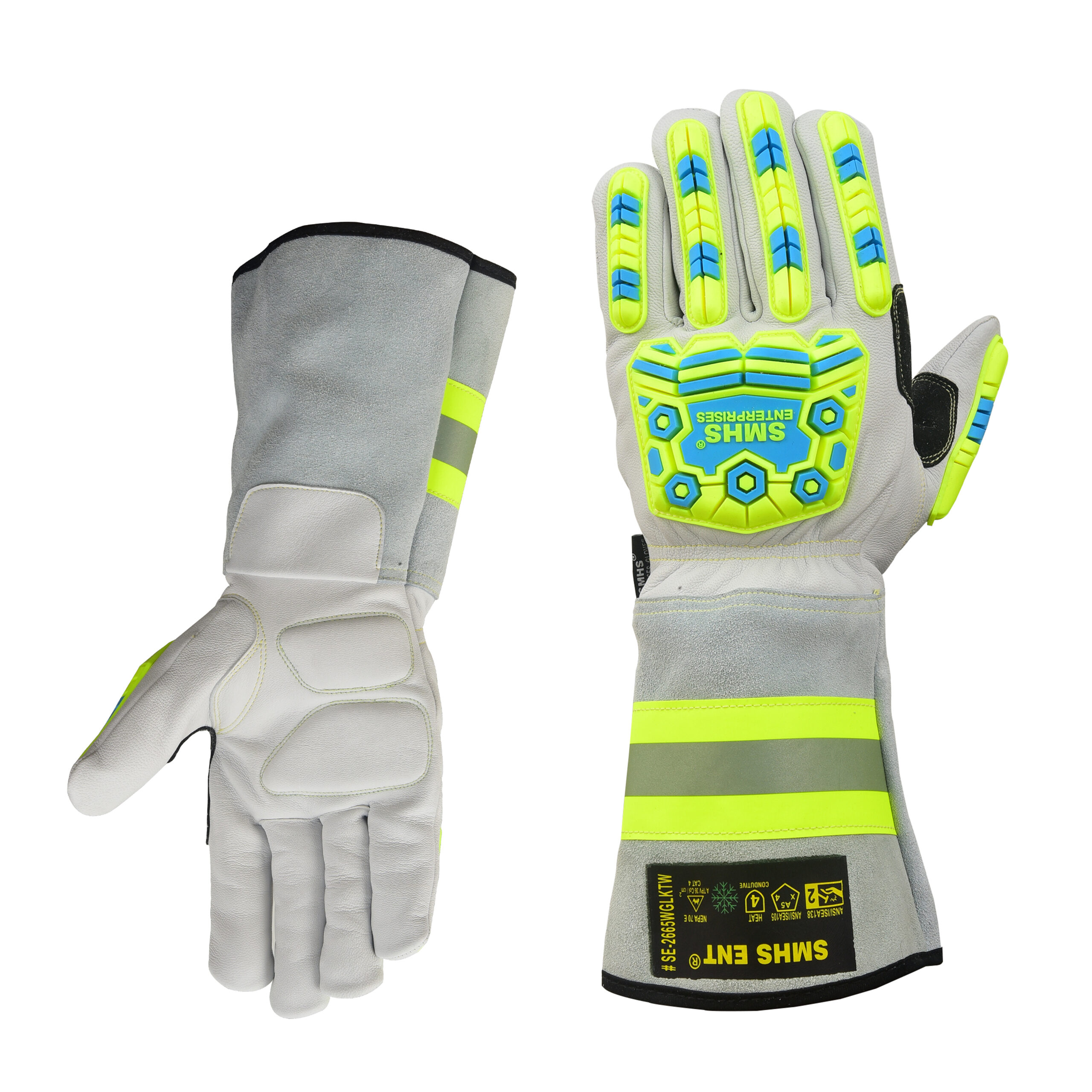 SMHS ENTERPRISES® IronClad™ Industrial Cut & Impact Gloves