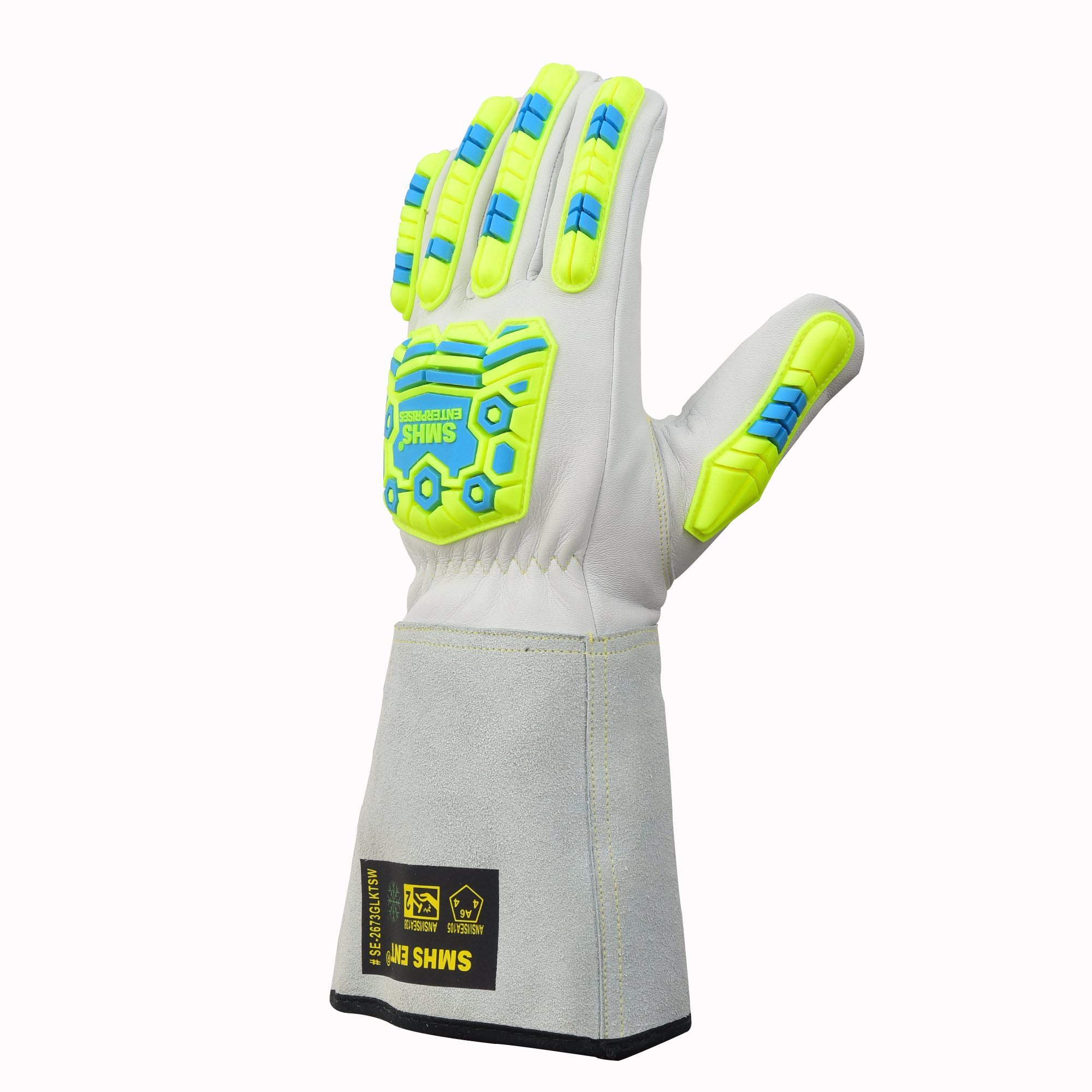 SMHS ENTERPRISES® IronClad™ Oil & Water-Resistant Grain Goatskin Gloves - Image 5