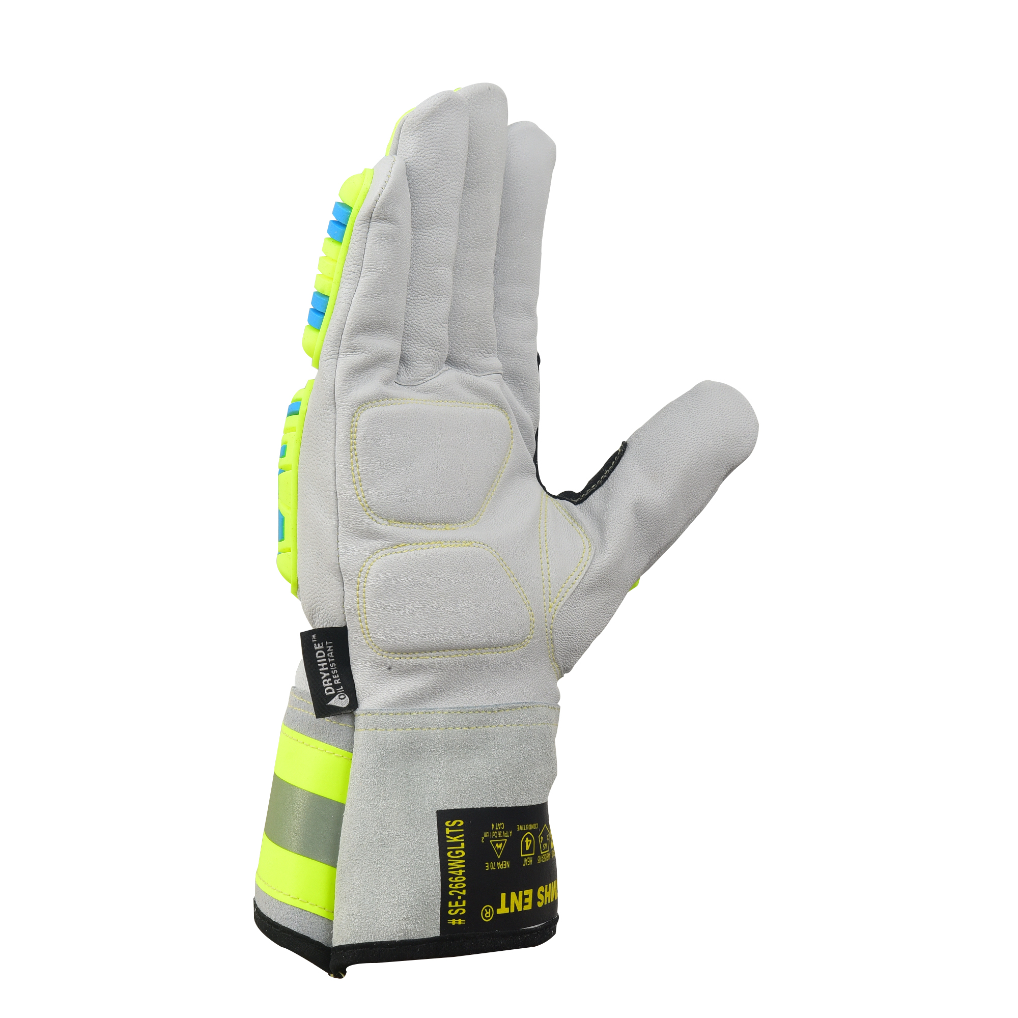 SMHS ENTERPRISES® ArcPro Cut & Impact Water-Repellent Goatskin Work Gloves - Image 3