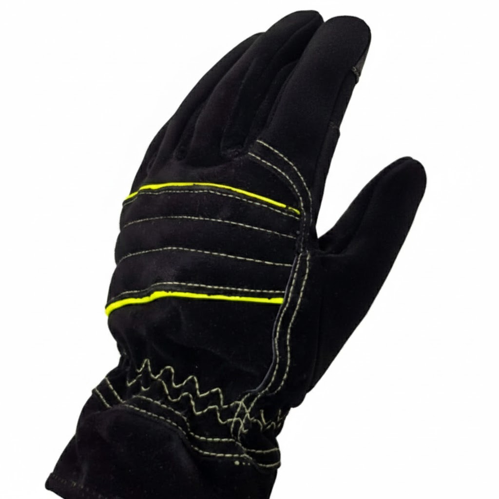 SMHS ENTERPRISES® Kevlar® Reinforced Cowhide Leather ProGuard™ FR Firefighter Gloves - Image 3