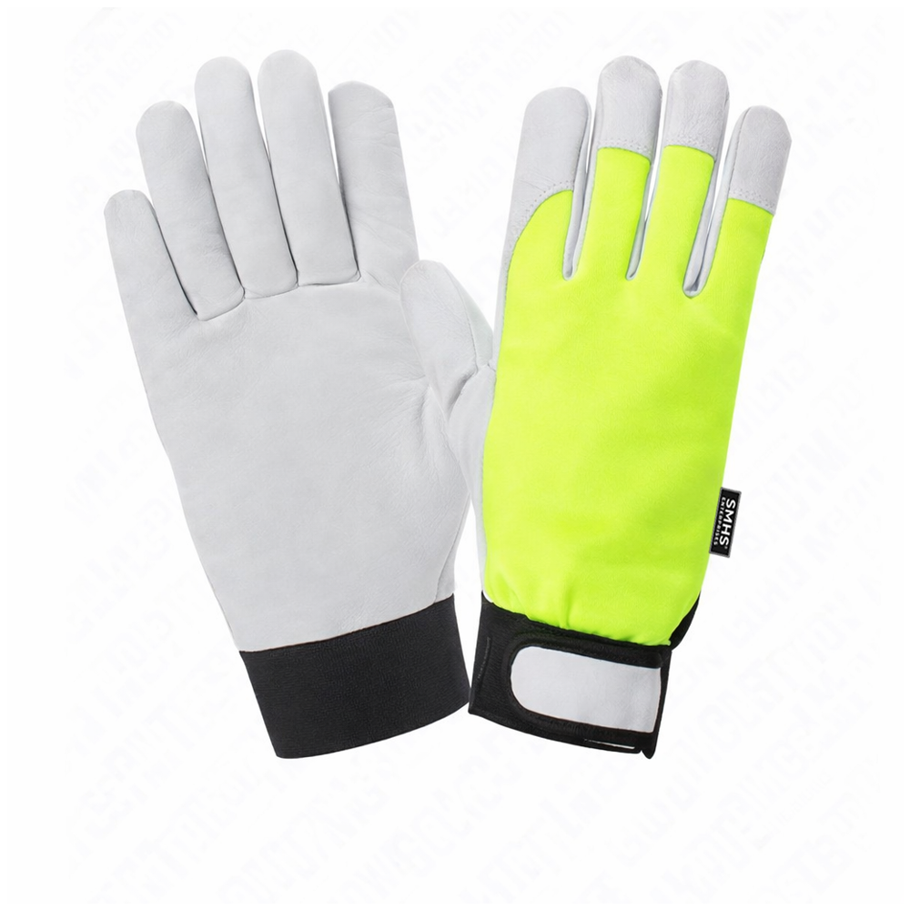 SMHS ENTERPRISES® ProGrip™ Goatskin Assembly & Construction Gloves