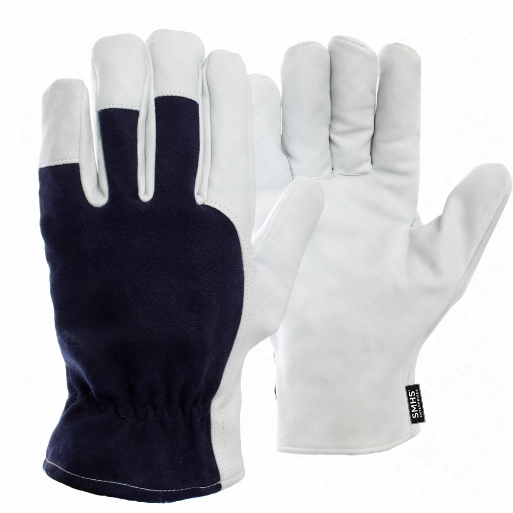 SMHS ENTERPRISES® WinterGuard™ Goatskin Insulated Work Gloves – Fleece Lined
