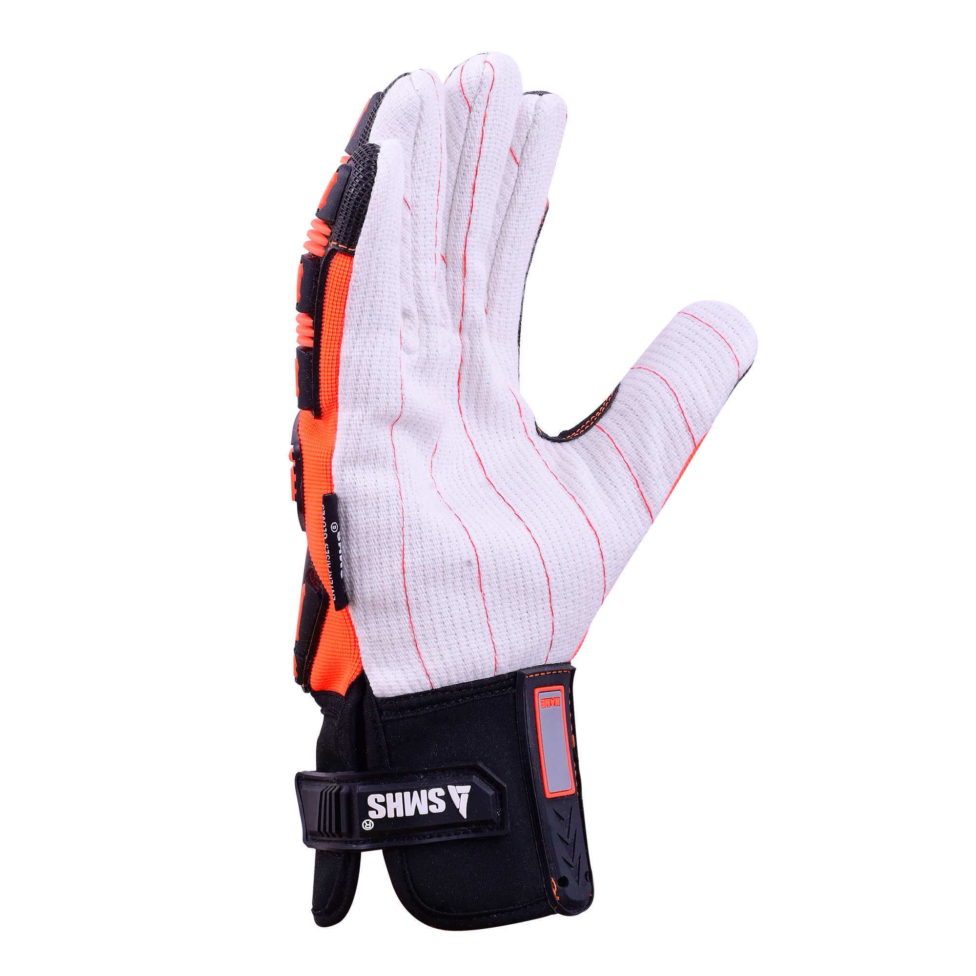 HI VIZ XTREME Impact Cotton Palm Glove - Image 4