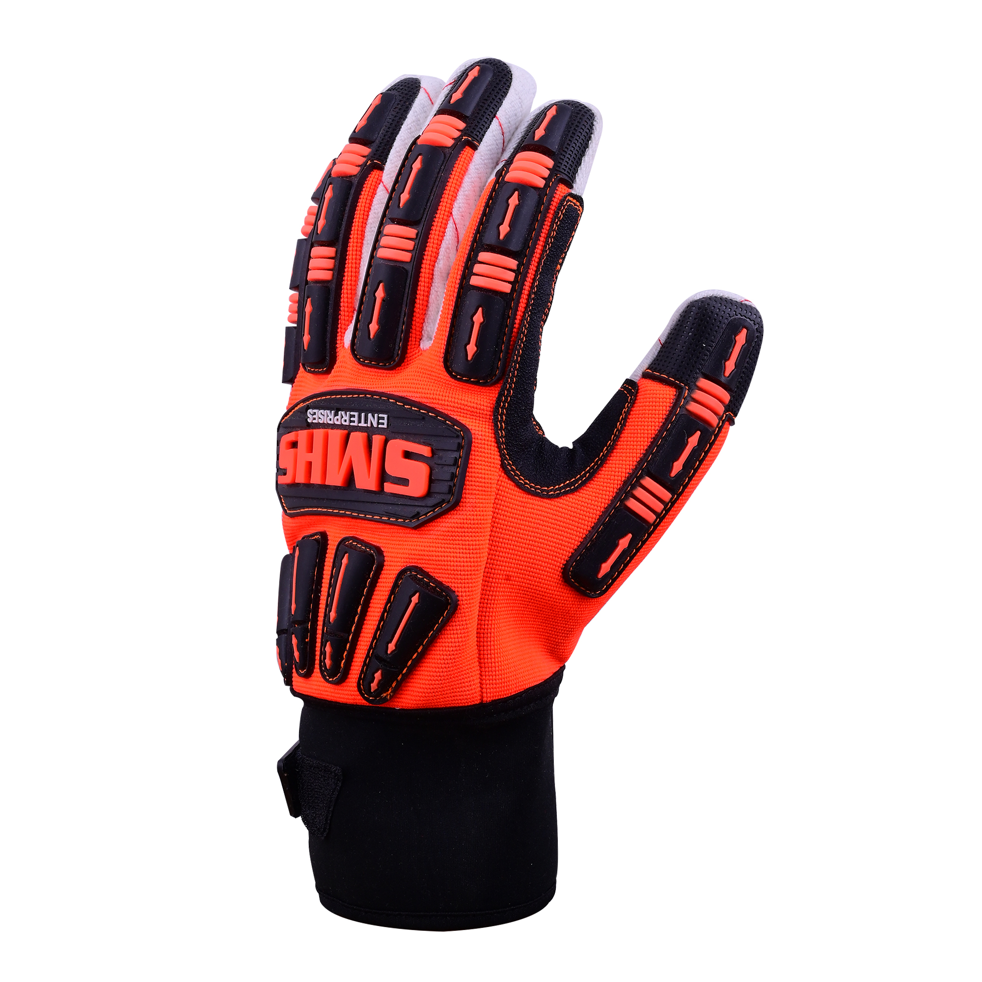 HI VIZ XTREME Impact Cotton Palm Glove - Image 2